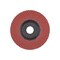 Pferd 5" x 5/8-11 Thd. POLIFAN Flap Disc - A-COOL SG INOX+ALU, Aluminum oxide, 80 Grit, Conical 62246 - alternate 3